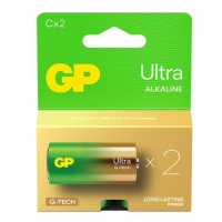 GP LR14 Ultra (G-TECH) baterijos 2 vnt.