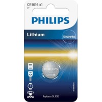 Philips CR1616 baterijos 1 vnt.