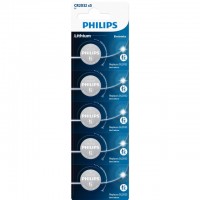 Philips CR2032 baterijos 5 vnt.