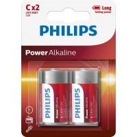 Philips LR14 C Power baterijos 2 vnt.