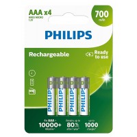 Philips HR03 AAA 700mAh įkraunamos baterijos 4 vnt.