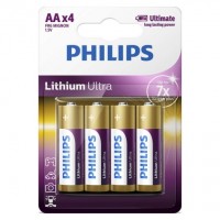 Philips FR6 AA Ultra baterijos 4 vnt.
