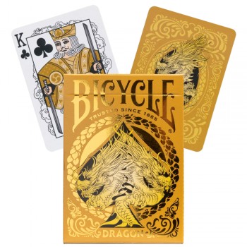 Bicycle Gold Dragon kortos