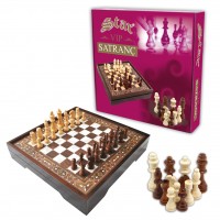 Vip Chess Set Pearl L dydžio šachmatų rinkinys Star