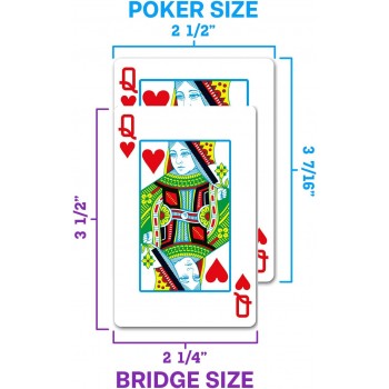 1546 Elite Poker size Jumbo index žaidimo kortos dviguba kaladė (burgundiška/žalia) Copag 