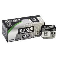 Maxell 301 (SR43SW) baterijos 10 vnt.
