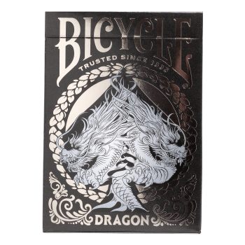 Bicycle Dragon žaidimo kortos (juodos)