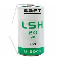 Saft LSH20 U-Lötfahne ER-D 3.6V 13000mAh ličio baterija 1 vnt.