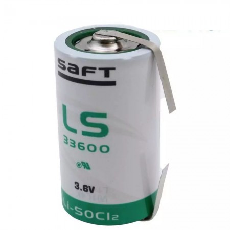 Saft LS33600 ER-D 3,6V 17000mAh +U ličio baterija 1 vnt.