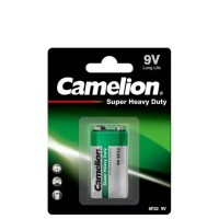 CAMELION Super Heavy Duty 6F22 9V BL1 baterija 1 vnt.