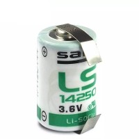 SaftLS14250 CR1/2 AA 3,6V 1200mAh +U ličio baterija 1 vnt.