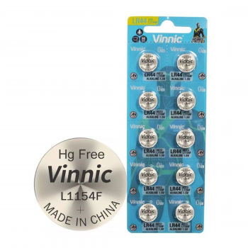 Vinnic G13 LR1154 baterijos 10 vnt.