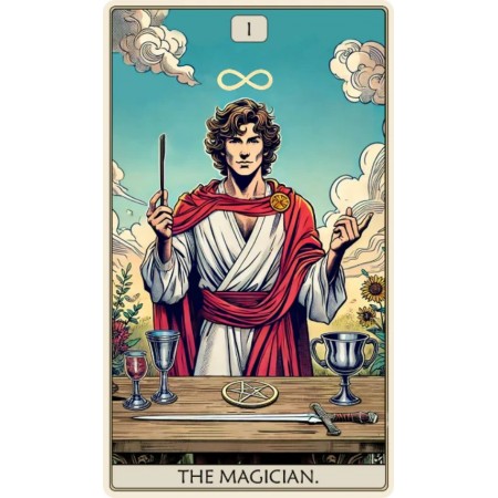 Tarot: The Magician Dėlionė Iš Medžio (250 detalių) Fantasy Puzzles