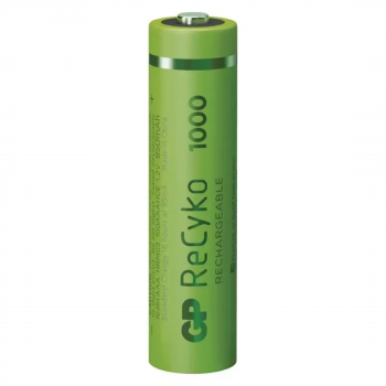 GP R03 AAA Recyko 1000 950mAh bulk įkraunamos baterijos 10 vnt.